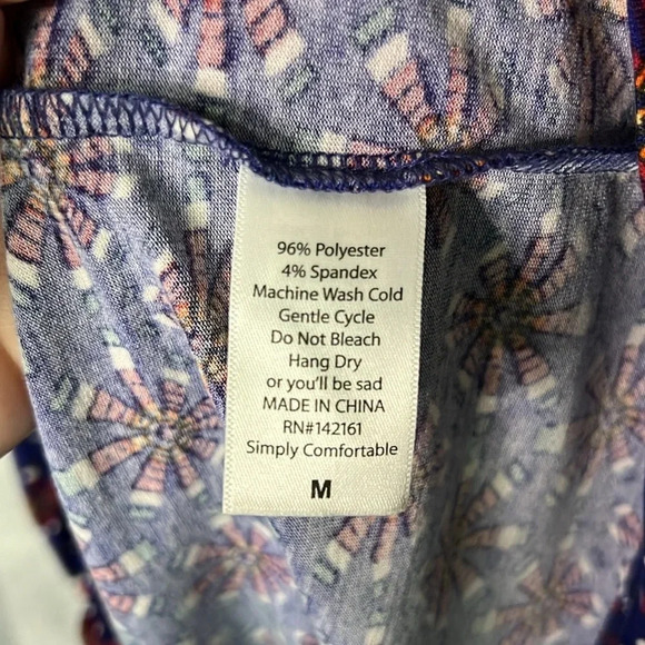 LuLaRoe Julia Purple Flowered Dress LIKE NEW- sz M - Picture 10 of 12